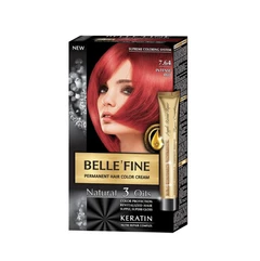 Крем-боя за коса Belle`Fine № 7.64 - наситено ярко-червен